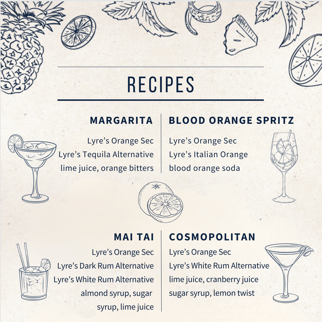 Non-Alcoholic Blood Orange Spritz Mocktail Set - Image 9