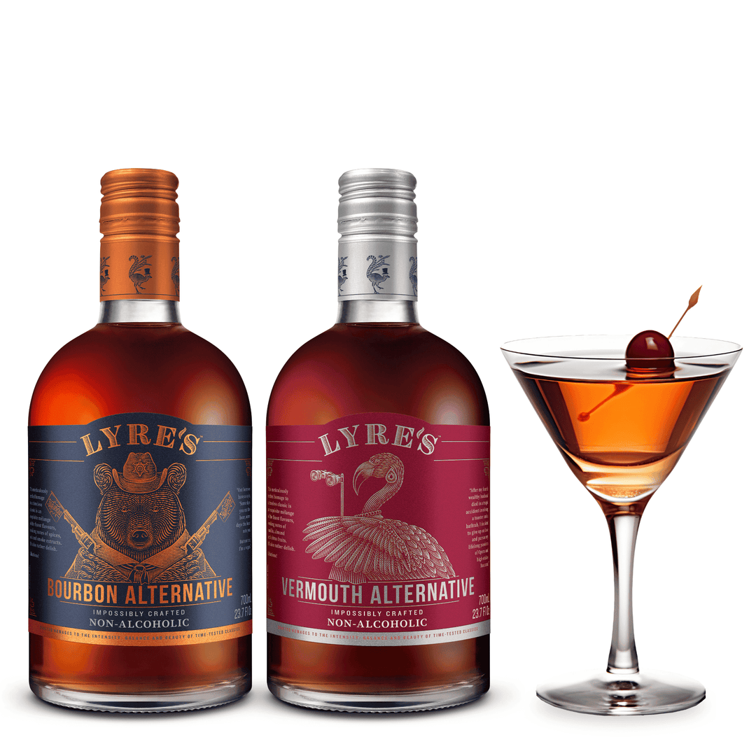 Non-Alcoholic Manhattan Cocktail Set