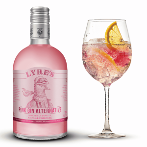 Non-Alcoholic Pink Gin Alternative