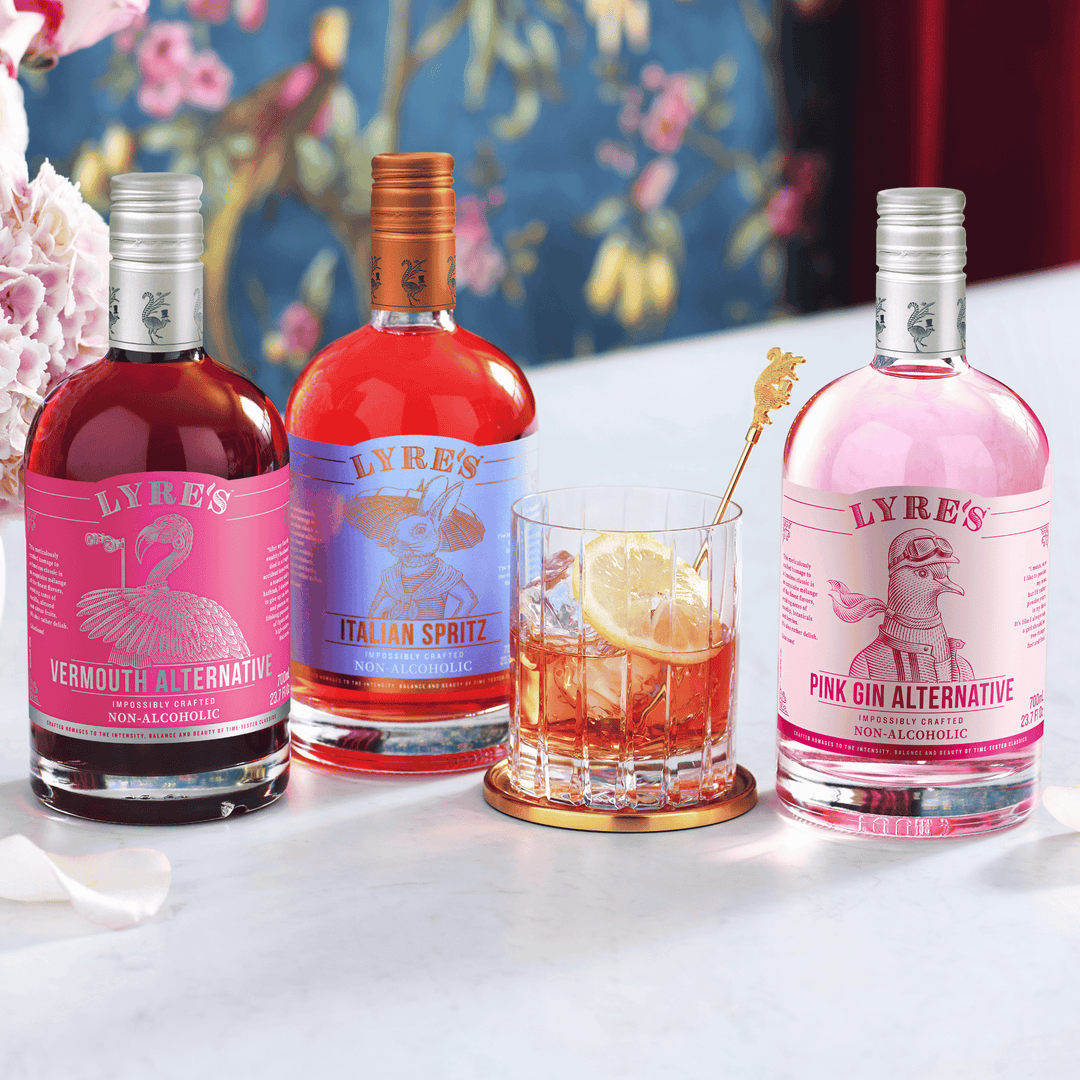 Non-Alcoholic Pink Negroni Cocktail Set - Image 2